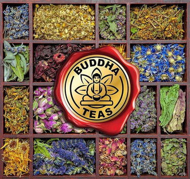 Buddha Teas Organic Skinny Buddha Blend - OU Kosher, USDA Organic, CCOF Organic, 18 Bleach-Free Tea Bag